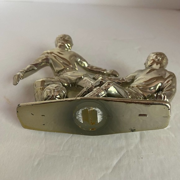 Gold Soccer Trophy Top Cake Decoration Topper Sports 4.5" Tall - Picture 6 of 7